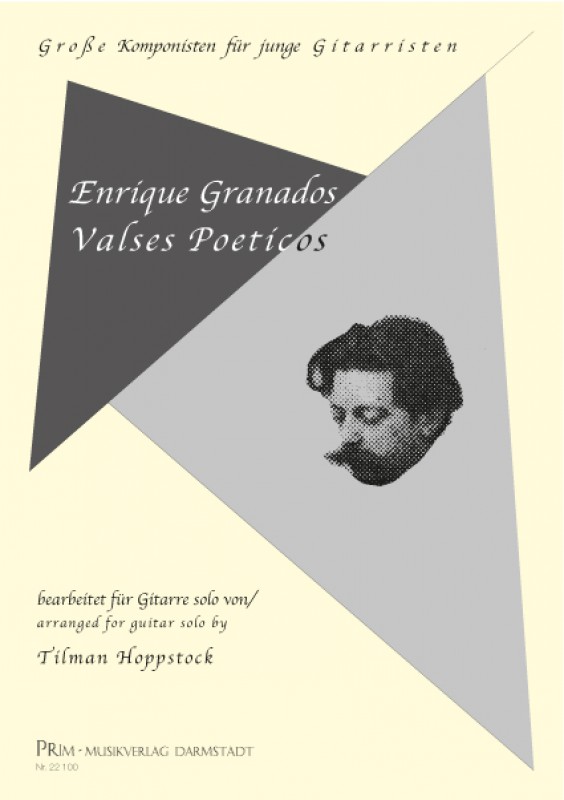 Granados: Valses Poetic. Valses Poeticos für 1 Gitarre