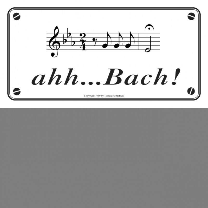 Ahh...Bach von Tilman Hoppstock