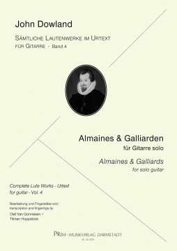 John Dowland - Vol. 4  Almaines + Galliarden gesetzt für Gitarre solo 12