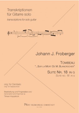 Froberger Tombeau & Suite Nr. 18