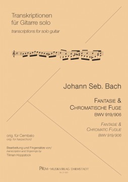 J. S. BACH  Fantasie & Chrom. Fuge BWV 919/906