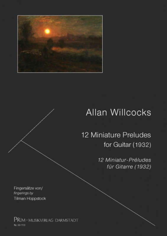 Hoppstock / Willcocks 12 Miniature Preludes for Guitar 