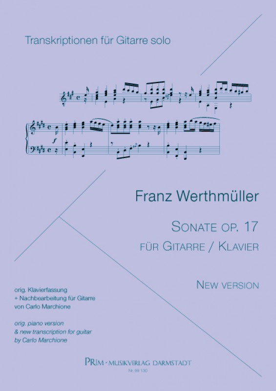 Franz Werthmüller Sonate op. 17