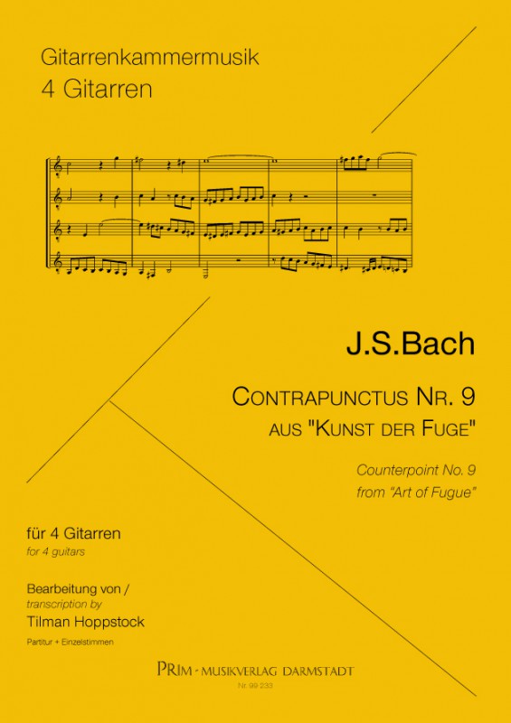 Johann Seb. Bach Contrapunctus Nr. 1