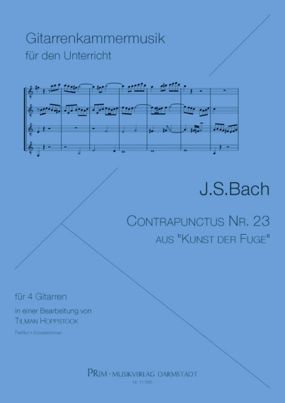 Johann Seb. Bach Contrapunctus Nr. 23