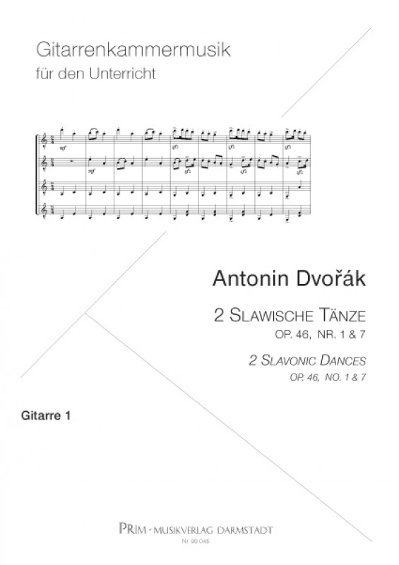Antonin Dvorak Zwei slaw. Tänze (Stimmen)