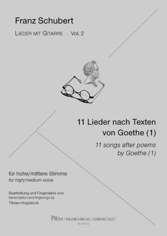 Schubert: 11 Lieder  11 Lieder nach Texten von Goethe