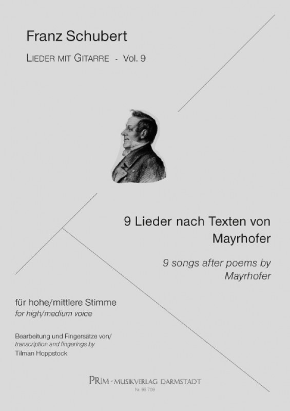 Schubert: 9 Lieder  9 Lieder nach Texten von Mayrhofer