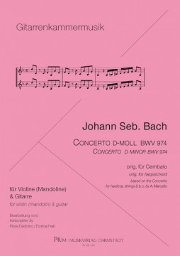 Bach Concerto BWV 974