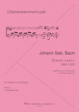 Bach Sonate BWV 1020