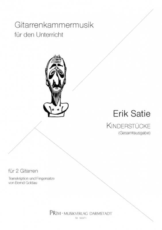 Erik Satie Kinderstücke für 2 Gitarren