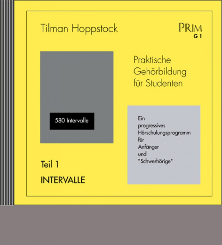 Gehörbildung Vol. 1 von Tilman Hoppstock