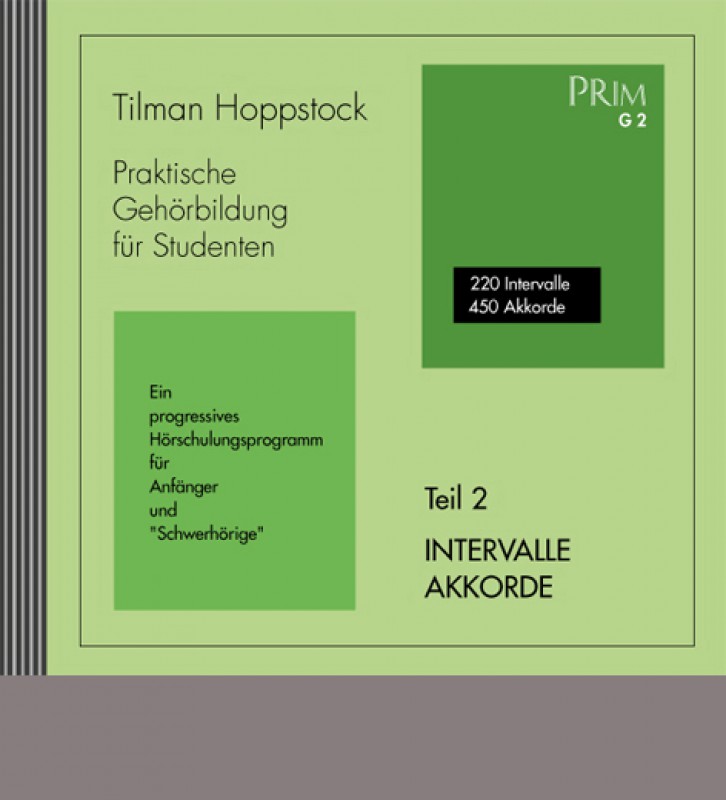 Gehörbildung Vol. 2 von Tilman Hoppstock