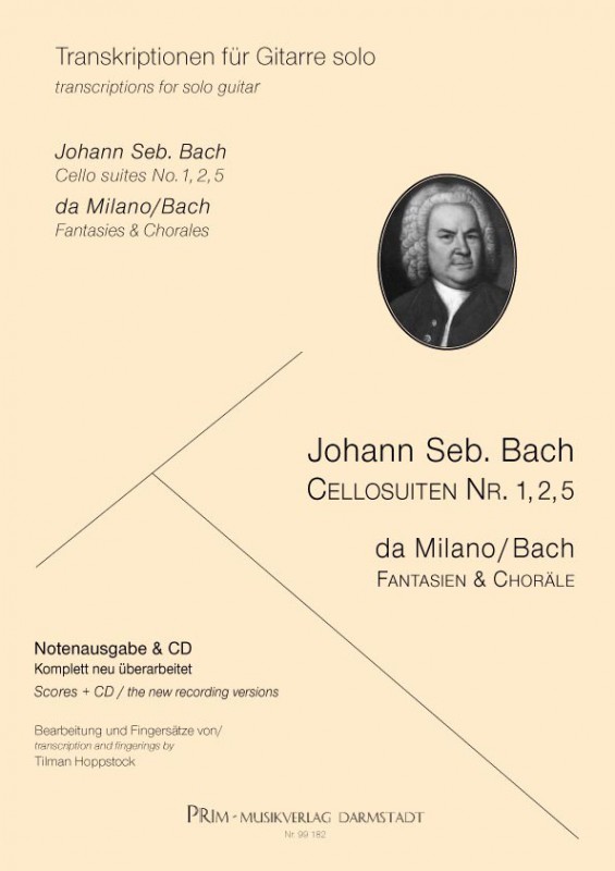 Johann Seb. Bach Cellosuiten 1, 2, 5 - EDITION/CD
