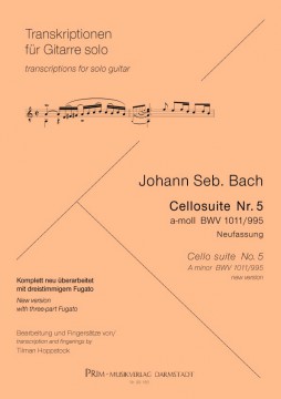 J. S. BACH  Cellosuite Nr. 5 a-moll BWV 1011