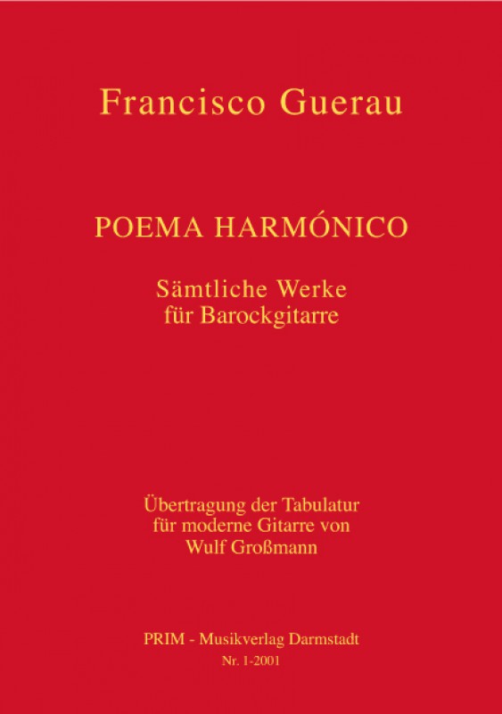Francisco Guerau Poema Harmónico