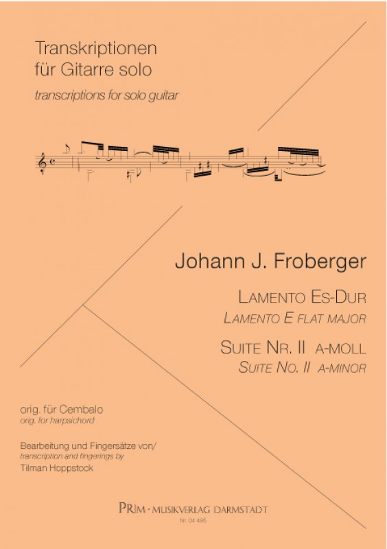J. J. Froberger Lamento Es-Dur + Suite Nr. 2 a-moll