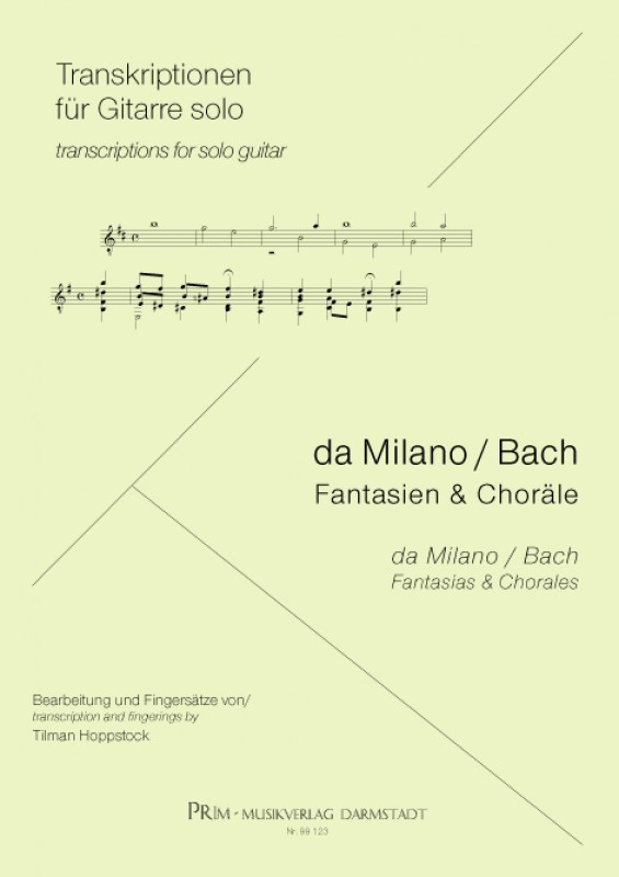 F. da Milano / J. S. Bach Fantasien + Choräle