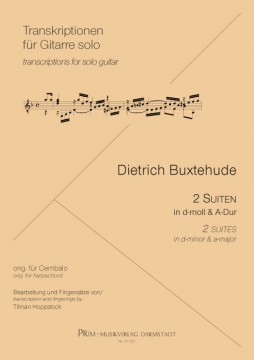 Dietrich Buxtehude  2 Cembalosuiten