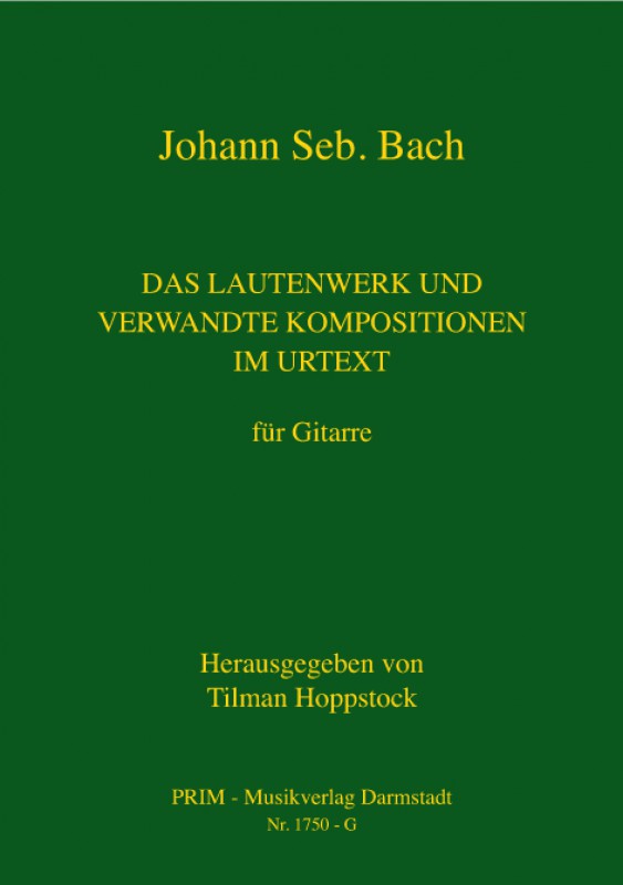 Johann Seb. Bach Das Lautenwerk (Gesamtausg.)