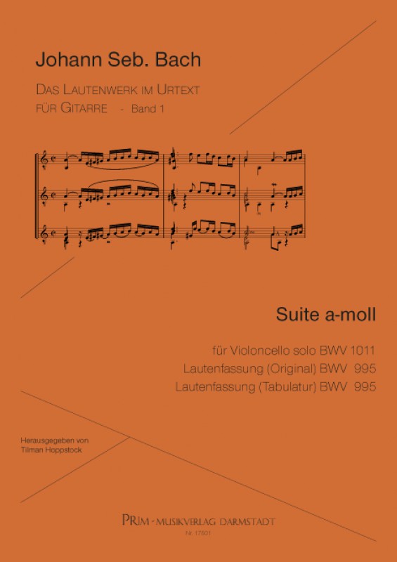 Johann Seb. Bach Suite BWV 995