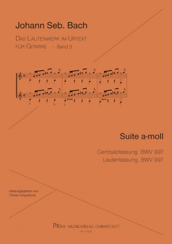Johann Seb. Bach Suite BWV 997