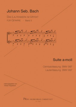 J. S. BACH  Suite BWV 997
