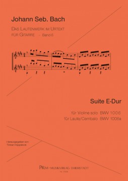 J. S. BACH  Suite BWV 1006a