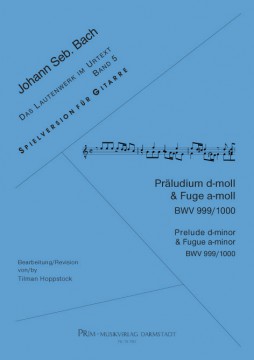J. S. BACH  Präl. & Fuge BWV 999/1000 (b)