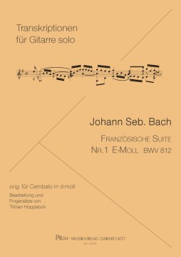 J. S. BACH  Französische Suite Nr. 1 BWV 812