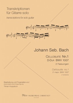 J. S. BACH  Cellosuite Nr. 1 D-Dur BWV 1007