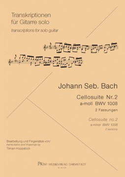 J. S. BACH  Cellosuite Nr. 2 a-moll BWV 1008