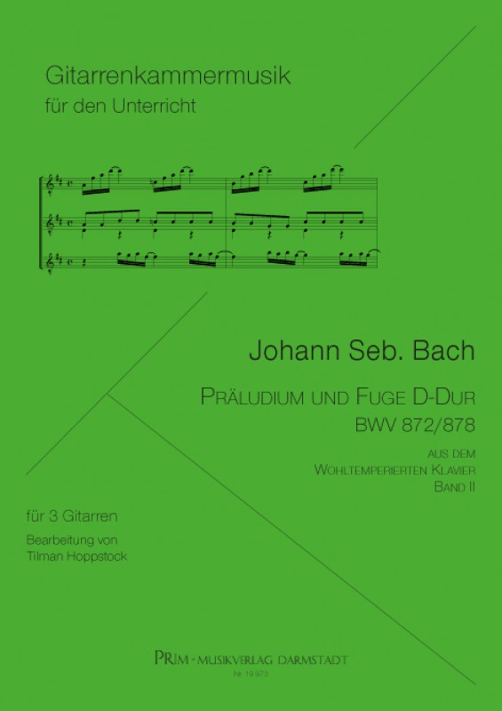 Johann Seb. Bach Präludium + Fuge aus WTK II